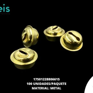 CASCABEL SELANUSA 17501228806615 16mm 100 PZ/PQT DORADO