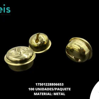 CASCABELES SELANUSA 17501228806653 24mm 100 PZ/PQT DORADO