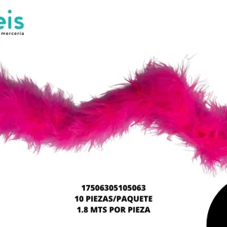 BOA MARABU CHEP SELANUSA ROSA MEXICANO MOD 5/H18