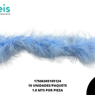 BOA MARABU CHEP SELANUSA AZUL CIELO MOD 5/H18