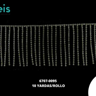 FLECO PIEDRAS PLATA 6707-0095 10YDS/PQT