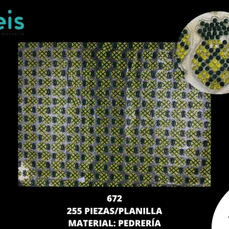 PLANILLA PEDRERIA PIÑAS 255 PZ/PQT 672