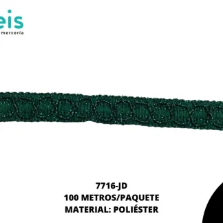 CINTAS GALON 7716 100 MTS/ROLLO JADE