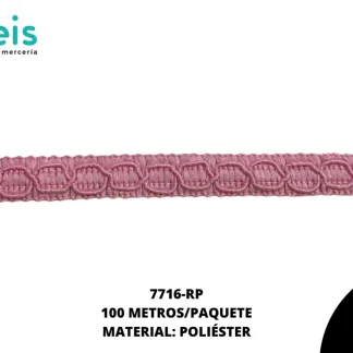 CINTAS GALON 7716 100 MTS/ROLLO ROSA PASTEL