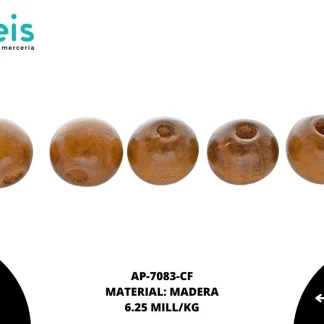 MADERA ESF 7X8 CAFÉ 6.25 mill/kg