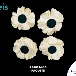 FLOR BEIGE 9CM