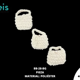 MINI PELUCHE BOLSA BB-28 25 PZ/PQT BEIGE