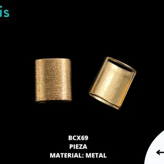 HERRAJES PLASTIMETAL BCX69 2.3x2cm DORADO