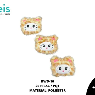 MINI PELUCHE KITTY LEON 25 PZ/PQT GRANDE