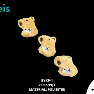 MINI PELUCHE CAPIBARA PEZ 25 PZ/PQT