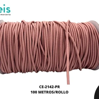 CORDON ELASTICO 2.5MM 100 MTS/R CE-2142 PALOROSA 141