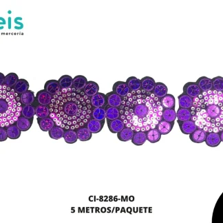 MILLARE PLANCHA RUEDA 6 CM REF: D-125 MORADO 5 MTS/PQT
