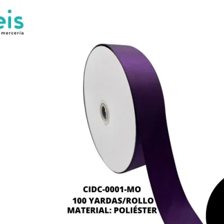 LISTON DOBLE CARA 1 1/2" (38mm) MORADO PLUM 285