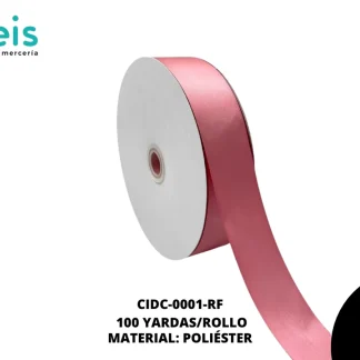 LISTON DOBLE CARA 1 1/2" (38mm) ROSA FANTASY ROSE 152