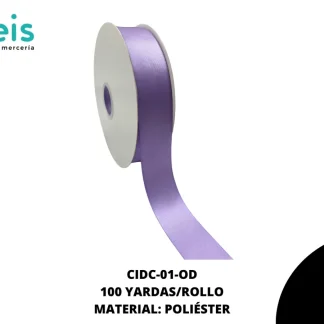 LISTON DOBLE CARA 1 1/2" (38mm) ORQUIDEA LT. ORCHID 430