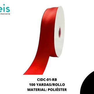 LISTON DOBLE CARA 1 1/2" (38mm) RUBY 235