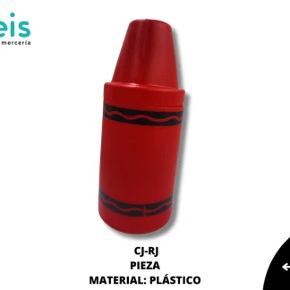 ENVASES PLASTICO CRAYOLA JUMBO CJ-RJ 30cmX13cm CAPACIDAD 2L ROJO