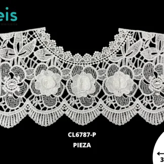 CUELLO 3D CL6787 SOLO FRENTE POLIESTER BRILLOSO