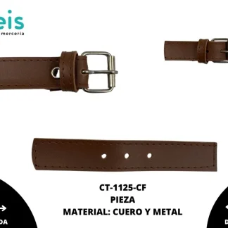 CINTURONES PUNTERA CT-1125 14cm X 2 cm CAFE