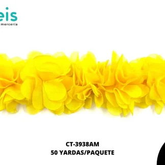 GUIPIUR 3D FLOR TULL REF:CT-3938-AMARILLO