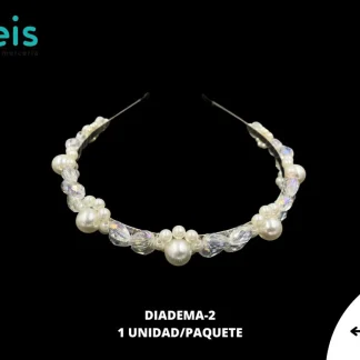 DIADEMA PLASTICA DECORADA 2
