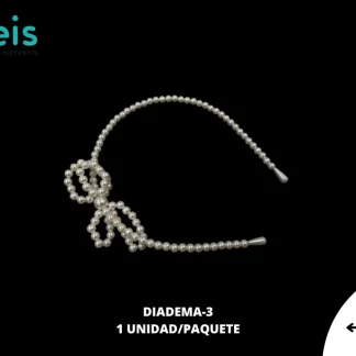 DIADEMA DECORADA METAL 3