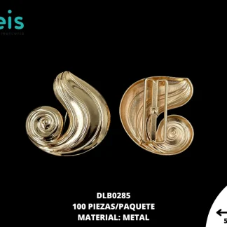 HERRAJE METAL CONCHA 100PZ/PQ DLB0285