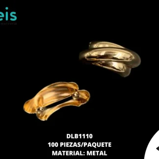 HERRAJES METAL DLB1110 100 PZ/PQT ORO