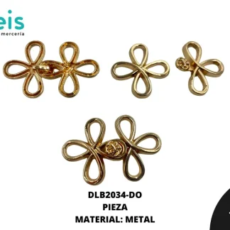 BROCHE DLB2034 DORADO