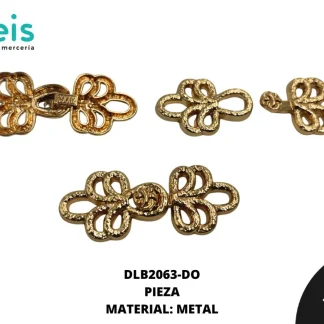 BROCHE DLB2063 DORADO