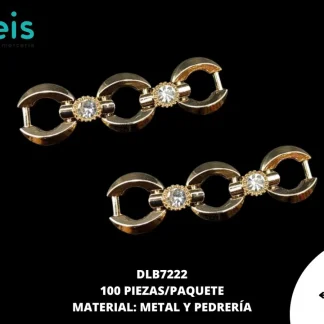HERRAJE CIRCULO CON PEDRERIA DDLB7222