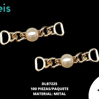 HERRAJE CADENA PERLA DLB7225 100UDS/PAQ