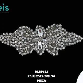 APLICACIÓN STRASS REF: DLBP652 DORADO