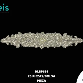 APLICACIÓN STRASS REF: DLBP654 DORADO