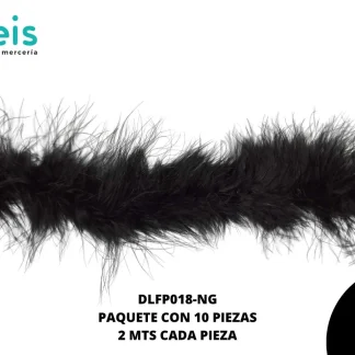 MARABU 2 MTS / 18GRS 10UDS/PAQ NEGRO