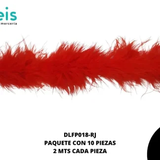 MARABU 2 MTS/ 18GRS 10UDS/PAQ ROJO