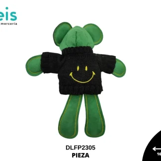 MINI PELUCHE OSO VERDE REF. DLFP2305