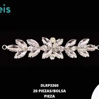 ADORNO PEDRERIA REF: DLRP3360 PLATA