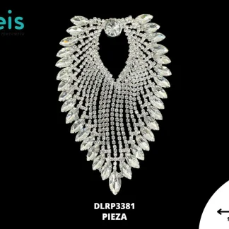 ADORNO PEDRERIA DLRP3381 PLATA CRISTAL
