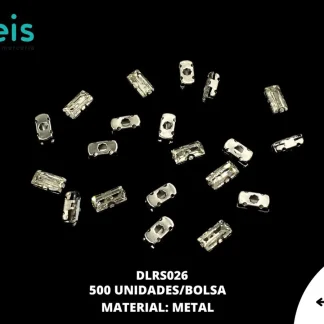 PIEDAR RECTANGULAR 500 PZ/PQT CRISTAL