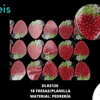 PEDRERIA PLANILLAS 18 FRESAS CON TALLO DLRS120