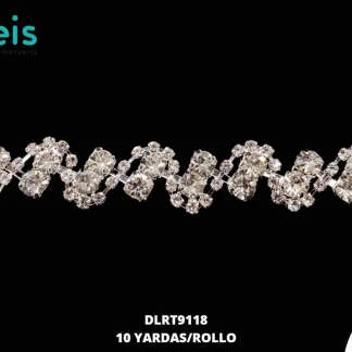 STRASS REF: DLRT9118 10 YARDAS/ROLLO CRISTAL