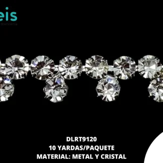 STRASS REF: DLRT9120 10 YARDAS/ROLLO CRISTAL