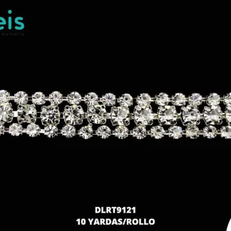 STRASS REF: DLRT9121 10 YARDAS/ROLLO CRISTAL