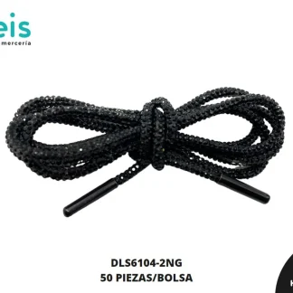 AGUJETA MEDIA CAÑA 4 MM 122 CM NEGRO
