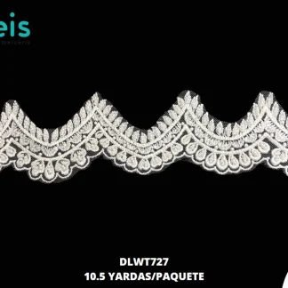 GUIPIUR SEDA DE LECHE CEREMONIAS DLWT727 DORADO 5 CM 10.5 YARDAS/PAQUETE