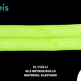 ELASTICO BRILLANTE REF: 1.5CM LIMON 45.5 METROS/PAQUETE