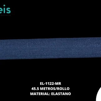 ELASTICO BRILLANTE REF: 1.5CM MARINO 45.5 METROS/PAQUETE
