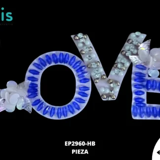 PARCHES PEDRERIA LETRAS LOVE EP2960-HB