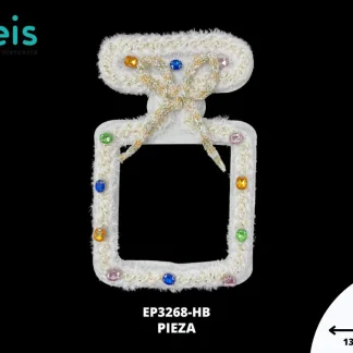 PARCHES PEDRERIA PERFUME CONTORNO EP3268-HB BLANCO